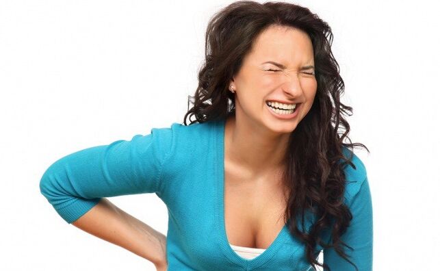 dolor de espalda referido con osteocondrosis torácica