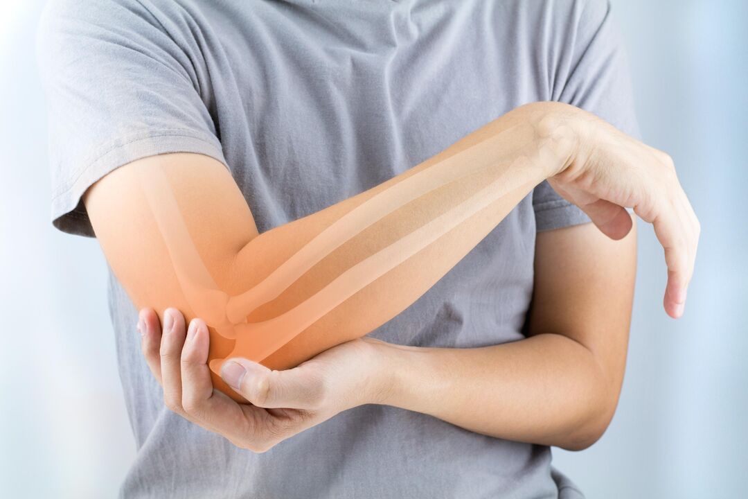 dolor en la articulación del codo y su tratamiento con gel Hondroine
